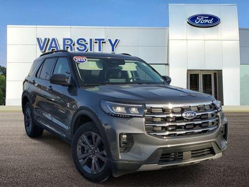 Gray Metallic 2025 Ford Explorer Active