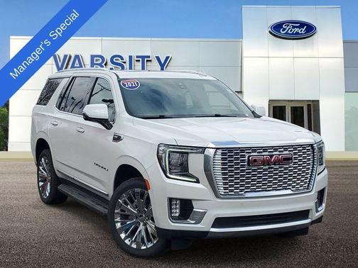 White Frost 2021 GMC Yukon Denali