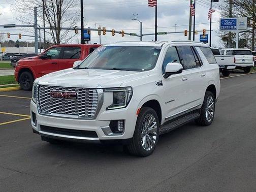 White Frost 2021 GMC Yukon Denali