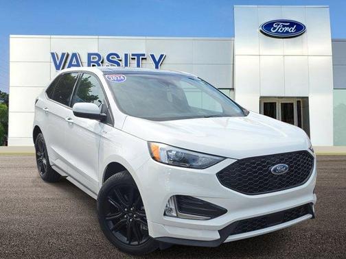 White Metallic 2024 Ford Edge ST Line