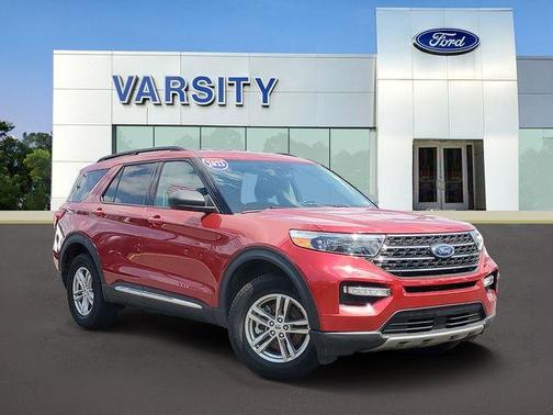 Red Metallic 2023 Ford Explorer XLT