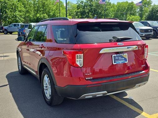 Red Metallic 2023 Ford Explorer XLT
