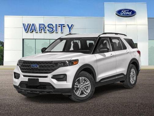 Red Metallic 2023 Ford Explorer XLT