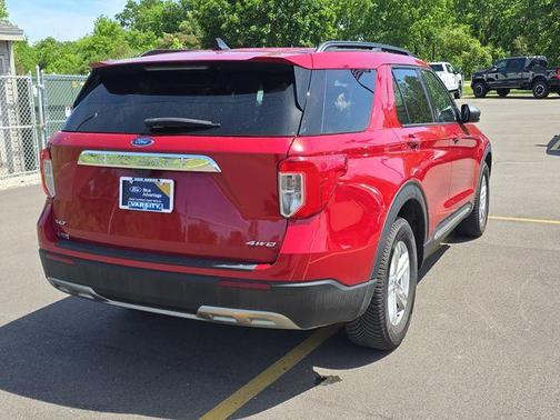 Red Metallic 2023 Ford Explorer XLT
