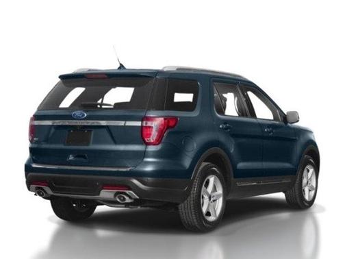 White Platinum Clearcoat Metallic 2018 Ford Explorer Limited