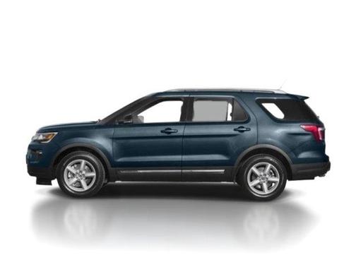 White Platinum Clearcoat Metallic 2018 Ford Explorer Limited