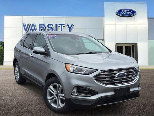Silver Metallic 2020 Ford Edge SEL