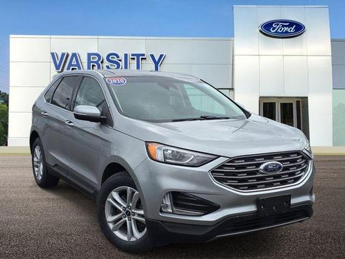 Silver Metallic 2020 Ford Edge SEL