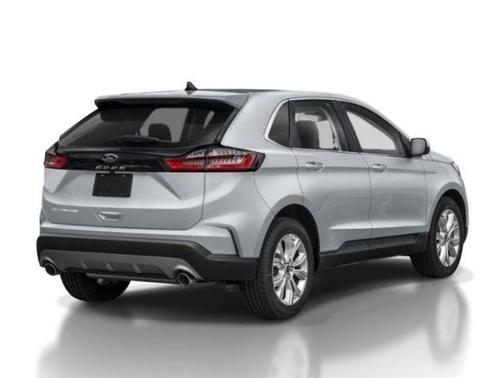 Green Metallic 2022 Ford Edge Titanium