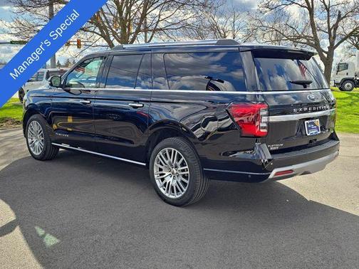 Black Metallic 2024 Ford Expedition Max Platinum