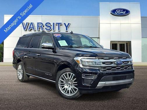 Black Metallic 2024 Ford Expedition Max Platinum