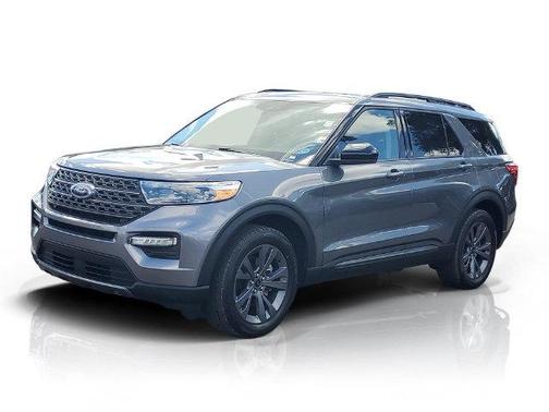 Gray Metallic 2023 Ford Explorer XLT