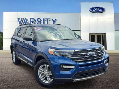 Blue Metallic 2023 Ford Explorer XLT