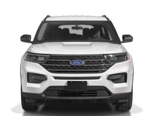 Blue Metallic 2024 Ford Explorer XLT