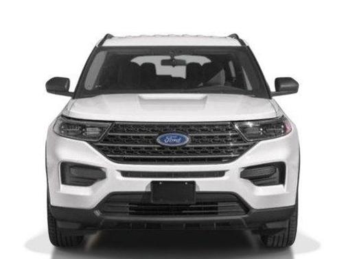Blue Metallic 2024 Ford Explorer XLT