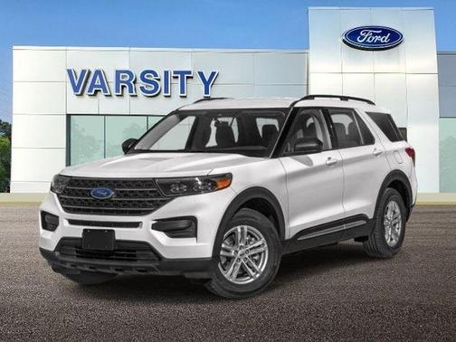 Blue Metallic 2024 Ford Explorer XLT