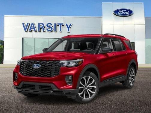 Red Metallic 2026 Ford Explorer ST-Line