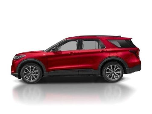 Red Metallic 2026 Ford Explorer ST-Line