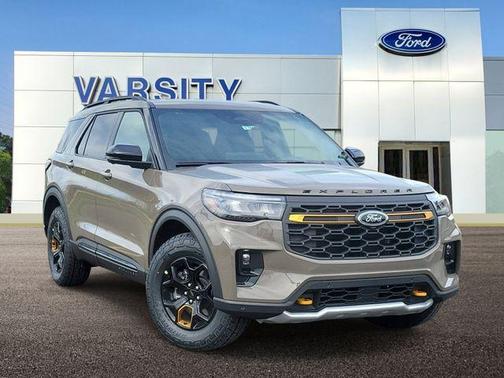 Gray 2026 Ford Explorer Tremor