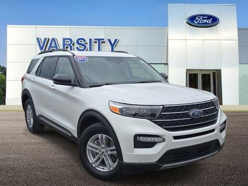 White Metallic 2023 Ford Explorer XLT