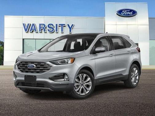 Black Metallic 2024 Ford Edge Titanium