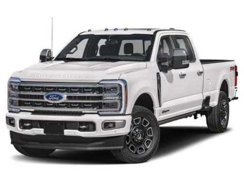 Agate Black Metallic 2024 Ford F-350 Platinum Truck