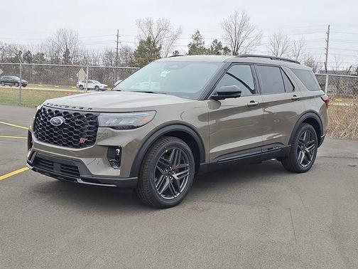 Gray 2026 Ford Explorer ST