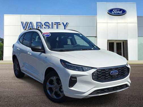 White Metallic 2024 Ford Escape ST-Line