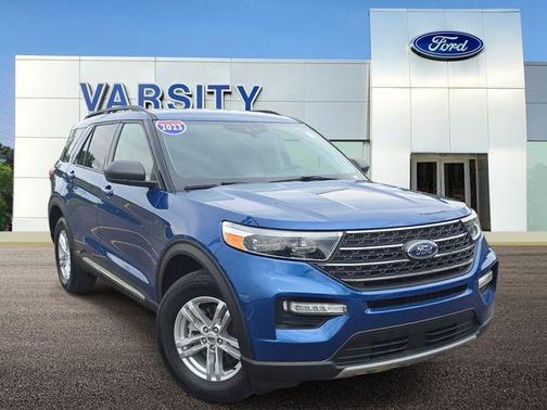 Blue Metallic 2023 Ford Explorer XLT