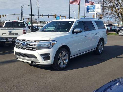 Star White 2023 Ford Expedition Max Platinum