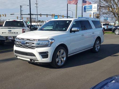 Star White 2023 Ford Expedition Max Platinum