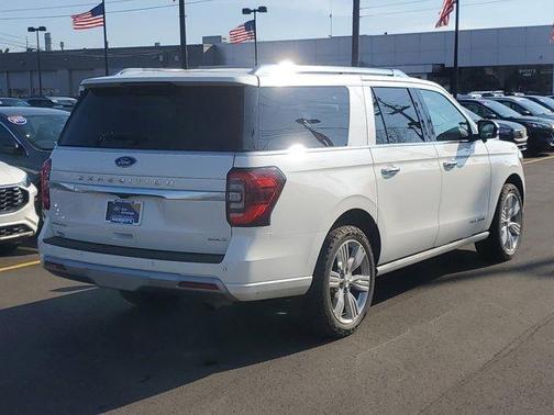 Star White 2023 Ford Expedition Max Platinum