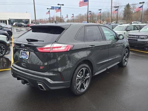Forged Green Metallic 2023 Ford Edge ST