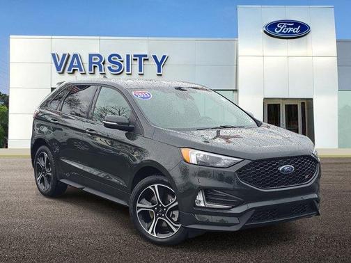 Forged Green Metallic 2023 Ford Edge ST