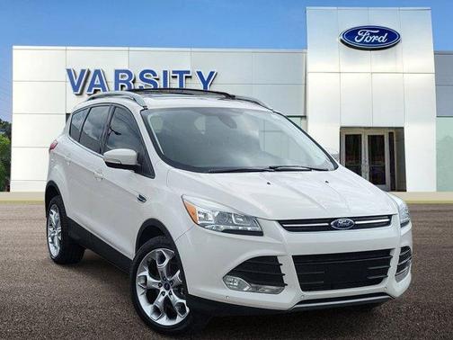 White Platinum 2014 Ford Escape Titanium