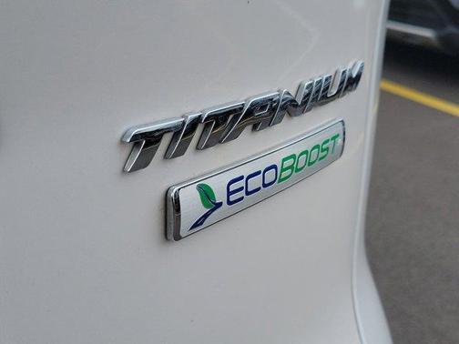 White Platinum 2014 Ford Escape Titanium