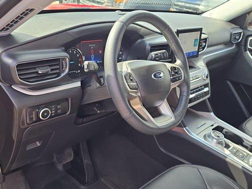 Red Metallic 2023 Ford Explorer XLT