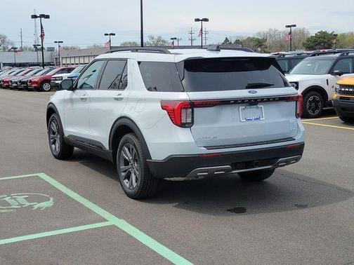 Silver 2026 Ford Explorer Active