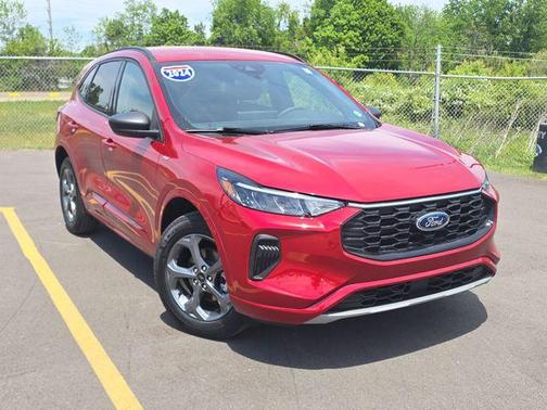 Red Metallic 2024 Ford Escape ST-Line