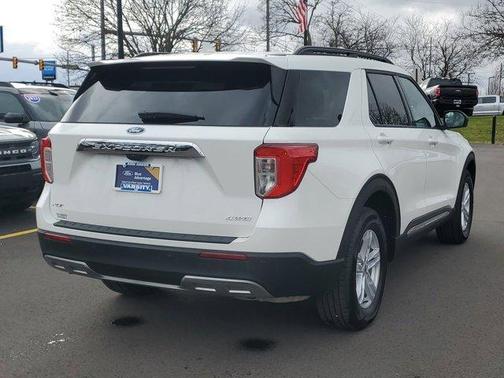 Star White 2024 Ford Explorer XLT