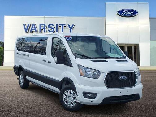 Oxford White 2024 Ford Transit-350 XLT