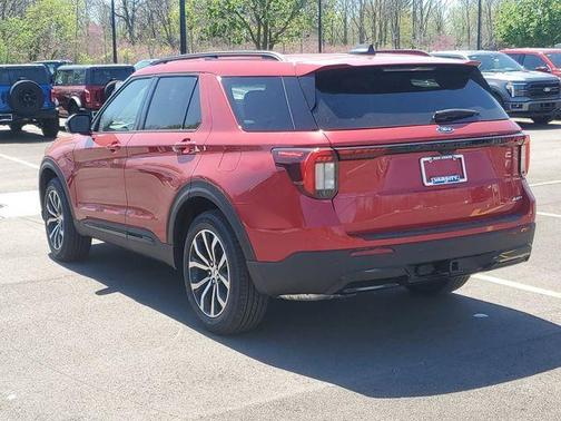 Red Metallic 2026 Ford Explorer ST-Line