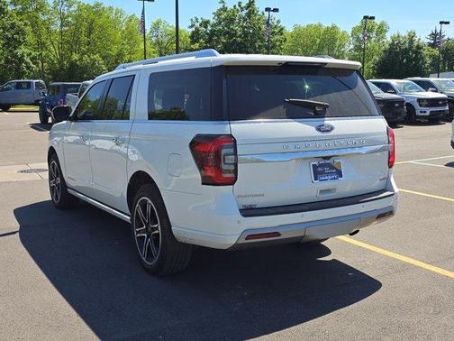 White Metallic 2023 Ford Expedition Max Platinum