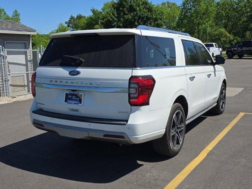 White Metallic 2023 Ford Expedition Max Platinum