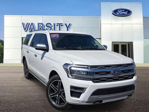 White Metallic 2023 Ford Expedition Max Platinum