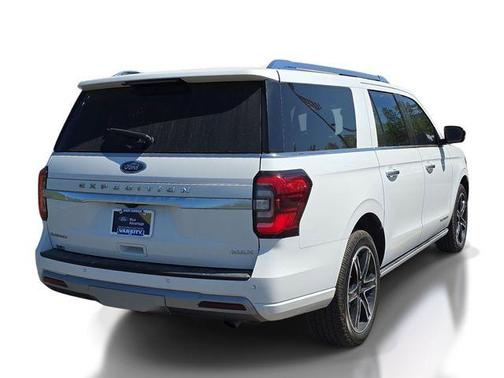 White Metallic 2023 Ford Expedition Max Platinum