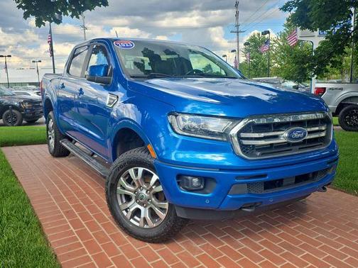 Blue Metallic 2023 Ford Ranger Lariat