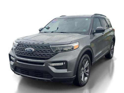 Gray Metallic 2024 Ford Explorer XLT