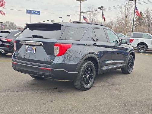 Stone Blue Metallic 2023 Ford Explorer XLT