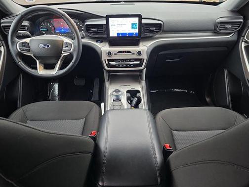 Stone Blue Metallic 2023 Ford Explorer XLT